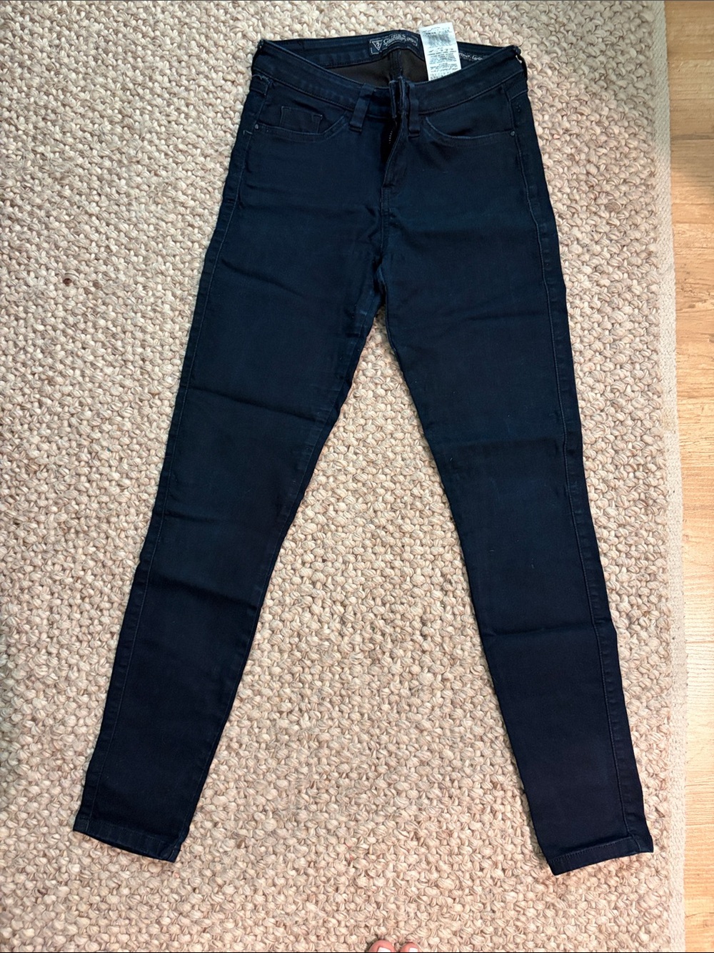 Guess Black Skinny Stretch Jeans